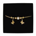 Bransoletka modułowa stal szlachetna pozłacana motylki- (1).jpg