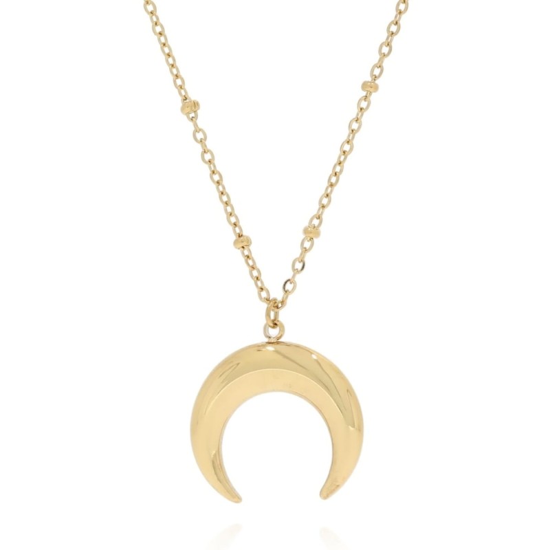 Naszyjnik stal chirurgiczna księżyc moon kolor złoty (5).jpg