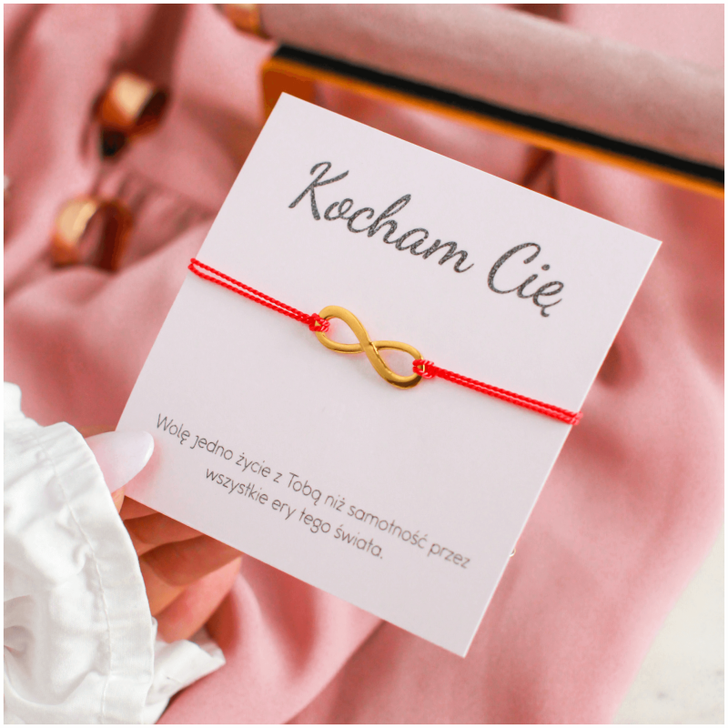 bransoletka jedwabna nić kolor czerwony stal nieskończoność (3).png