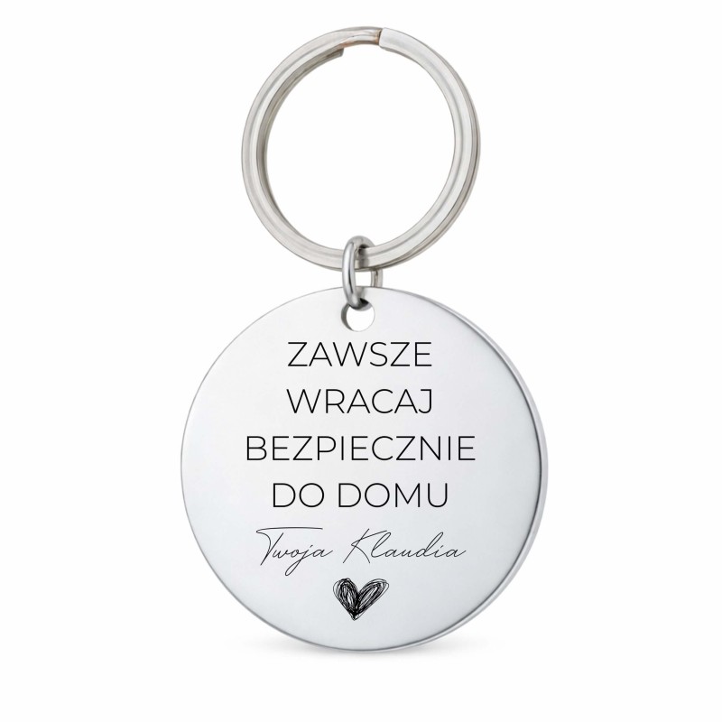 Brelok personalizowany dla męża, chłopaka Na prezent
