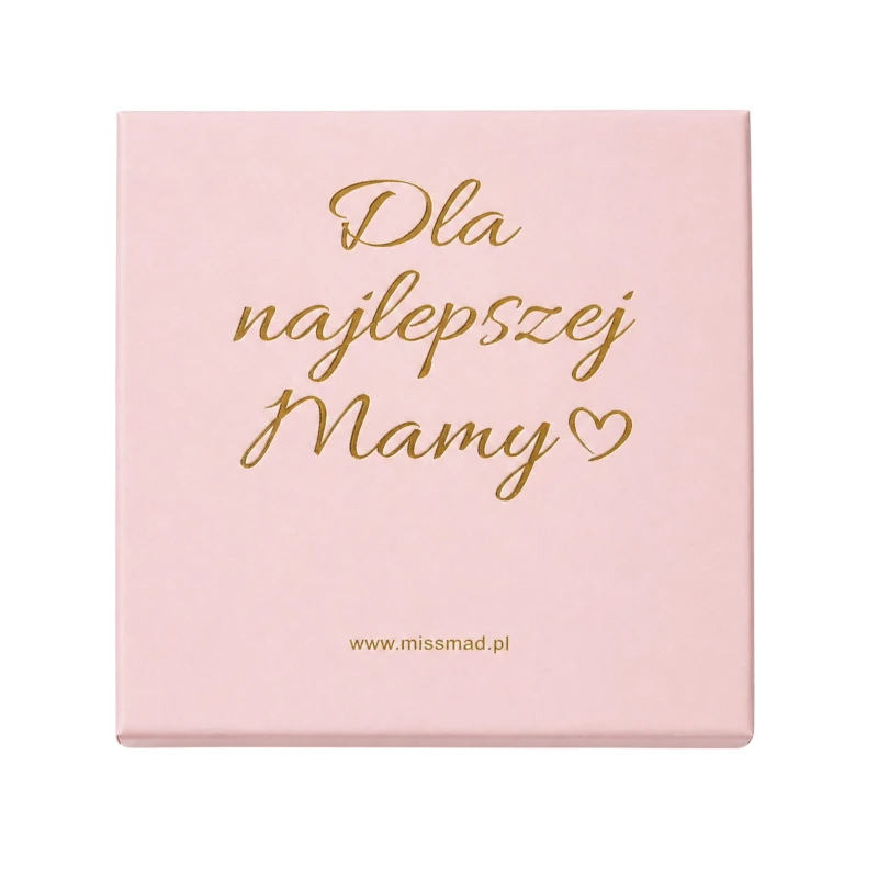 pudełko prezentowe dla mamy dla najlepszej mamy rożowe eleganckie opakowanie